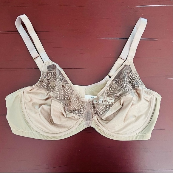 AISILIN Lace Minimizer Bra Underwire Unlined Full Coverage 34C NWOT - Picture 3 of 3